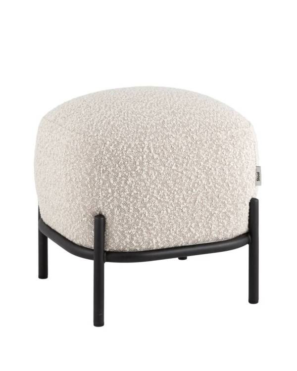 Пуф Stool Group Стоун vd-pf-stone-milk молочный, букле