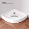 Душевой уголок AM.PM Gem W90G-401-080BT 80x80, профиль черный фото 9