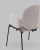 Стул Stool Group Моллек AV 338-F81-9005 светло-серый, букле, с подлокотниками фото 8