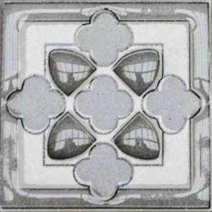 Вставка Lasselsberger Ceramics Бьянка Каррара 7301-0002 белый 7х7