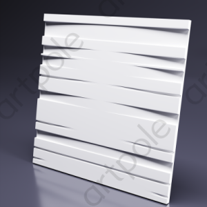 Гипсовая 3D панель Artpole Brash M-0083 600x600
