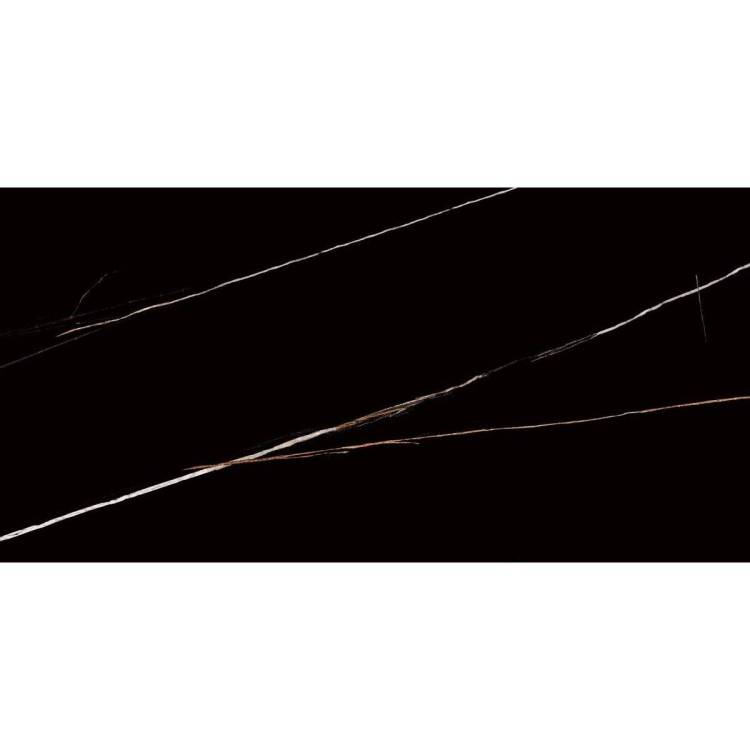 Керамогранит Laparet Lawa Black Черный Полированный 60x120