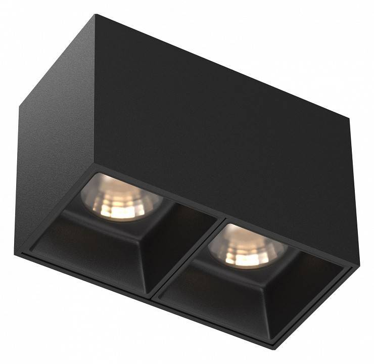 Точечный светильник Maytoni Technical Alfa LED C065CL-02-L12W3K-B