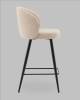 Стул полубарный Stool Group Ханнингем vd-hanningem-pf-beige бежевый, велюр фото 4