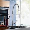 Смеситель для кухни Axor Citterio Semi-Pro 39840000 хром, с гибким изливом фото 3