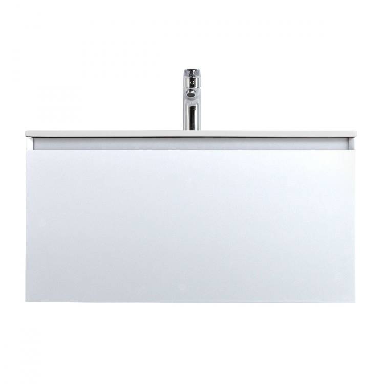 Тумба под раковину Art&Max Latina AM-Latina-800-1C-SO-BM Белый матовый, 80.5x46x40