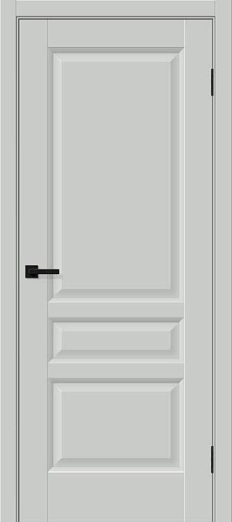 Межкомнатная дверь Bravo Неоклассик-34 полотно Grey Silk 600x2000