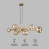 Подвесной светильник Eurosvet Roger 70113/8 янтарный Smart фото 2