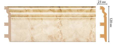 Плинтус напольный DECOMASTER D233-80 240x2.3x12
