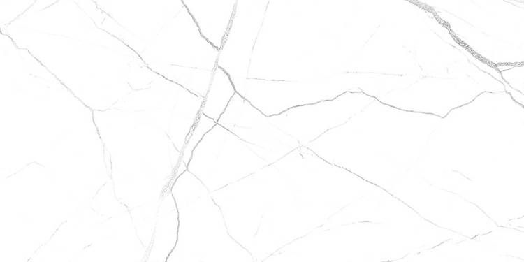 Керамическая плитка Global Tile Siluet GT121VG Белый 50x25