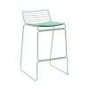 Стул полубарный Stool Group Danny DN-S26 green зеленый, с подушкой
