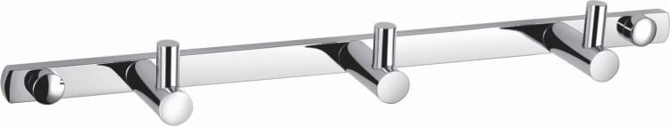 Вешалка Wonzon & Woghand WW-9380-3 с 3 крючками, хром