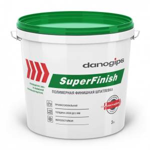 DANOGIPS SUPER FINISH шпаклевка универсальная (5 кг=3 л)