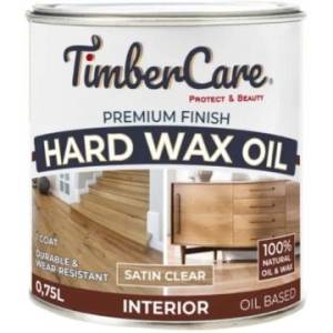 Защитное масло с твердым воском TimberCare Hard Wax Oil Прозрачный полуматовый 0.75 л