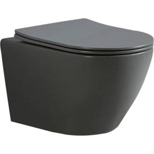 Унитаз подвесной Esbano Amapola ESUPAMAPGM серый матовый