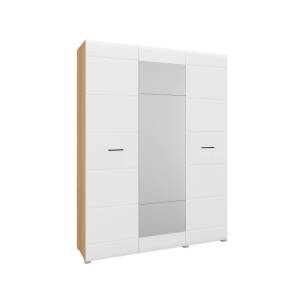 Шкаф Горизонт Ненси Н1447052 дуб золотой крафт/белый глянец