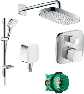 Душевой комплект Hansgrohe Raindance Select E 300 27385400+26620400+26457000+15771400+1800180
