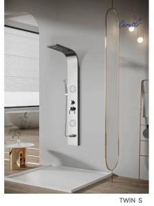 Душевая панель Cerutti Spa Twin S CT9987 серебро