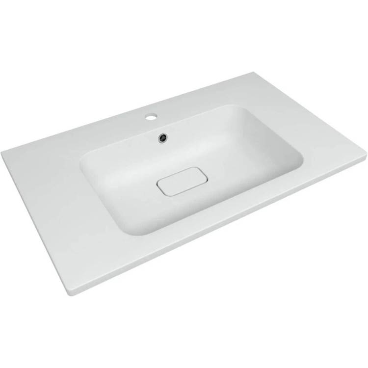 Раковина Uperwood Lagoon Quartz 297000017 80 см, жасмин, белая матовая