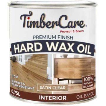 Защитное масло с твердым воском TimberCare Hard Wax Oil Прозрачный полуматовый 0.75 л