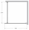 Душевая перегородка Cezares Liberta LIBERTA-L-1-125-120-C-Cr хром фото 5