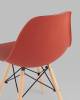 Стул Stool Group Eames Style DSW Y801-V SEAT terracotta DUAL терракотовый фото 7
