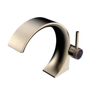 Смеситель для раковины Black&White GF-7106-BG брашированное золото