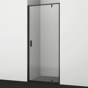 Душевая дверь в нишу Wasserkraft Elbe 74P27 80x200 Черный матовый
