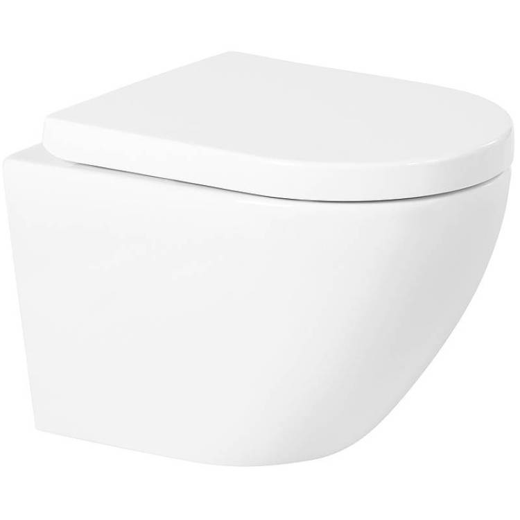 Унитаз подвесной Belbagno Sfera-R BB046CHR/BB865SC белый