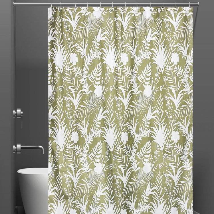 Штора для ванной Bath Plus Charme Red ch-21312 180х180, Shadow Middle Leaf