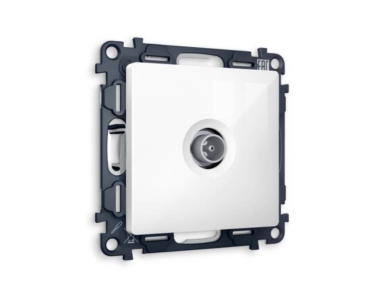 Комплект механизма TV розетки оконечной Ambrella Volt Alfa MA113010