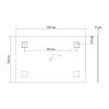 Зеркало Vincea VLM-2C120 80x120 c сенсорным выключателем и диммером фото 5