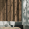 Панель стеновая акустическая Stella Comfort 9 Light Пекан 278x60x0.9 фото 6