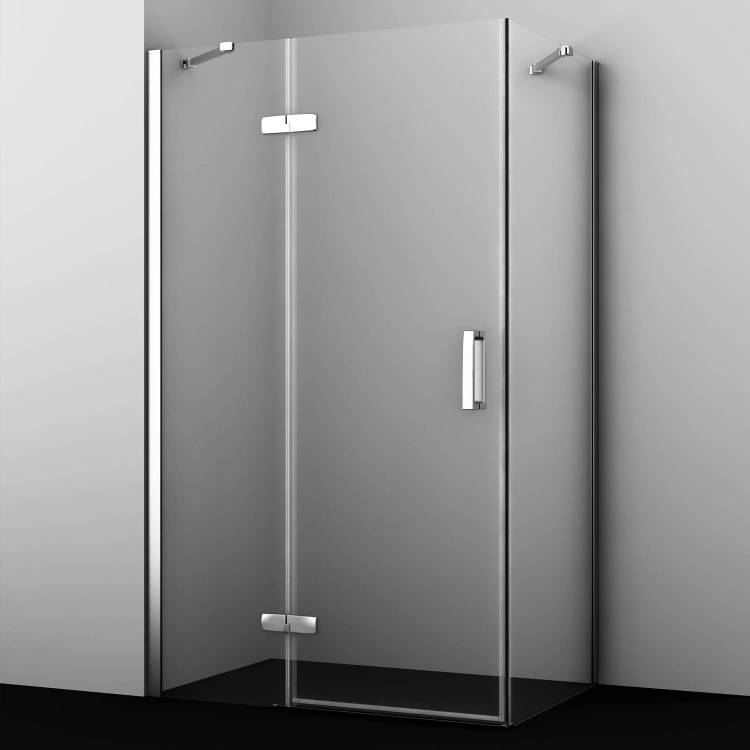 Душевой уголок Wasserkraft Aller 10H07L профиль хром, стекло прозрачное, 120x90x200