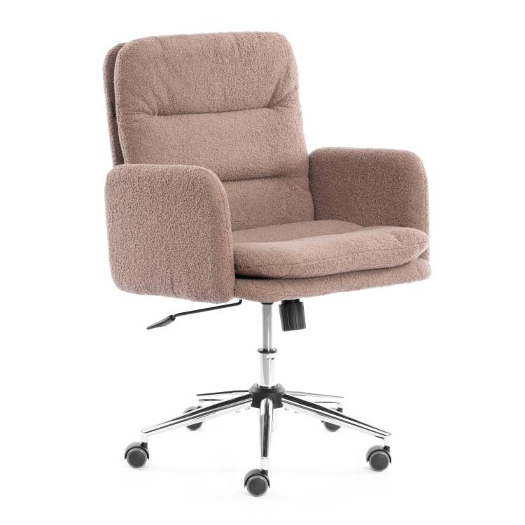 Кресло компьютерное Tetchair Dover 24938 коричневый, букле