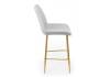 Полубарный стул Notta Седа 360 632589 светло-серый (zd 960) / золотой фото 4