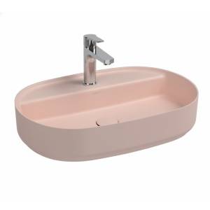 Раковина Isvea Infinity 10NF65060SV-2S 60 см, лососевая матовая