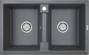 Мойка кухонная Paulmark Tandem PM238150-DG графит