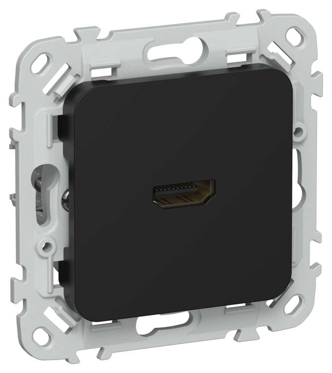 Розетка HDMI IEK Flite FI-H10-K02 черный