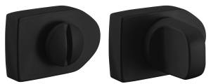 Завертка сантехническая Morelli LUX-WC-SH NERO черный