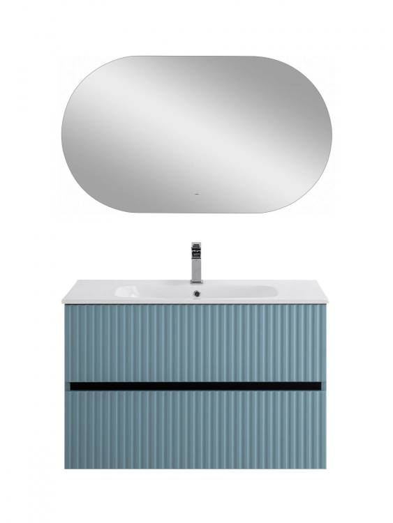 Тумба под раковину Art&Max Torino AM-TORINO-900-2C-SO-NG-P Ниагара, 90x43.8x58