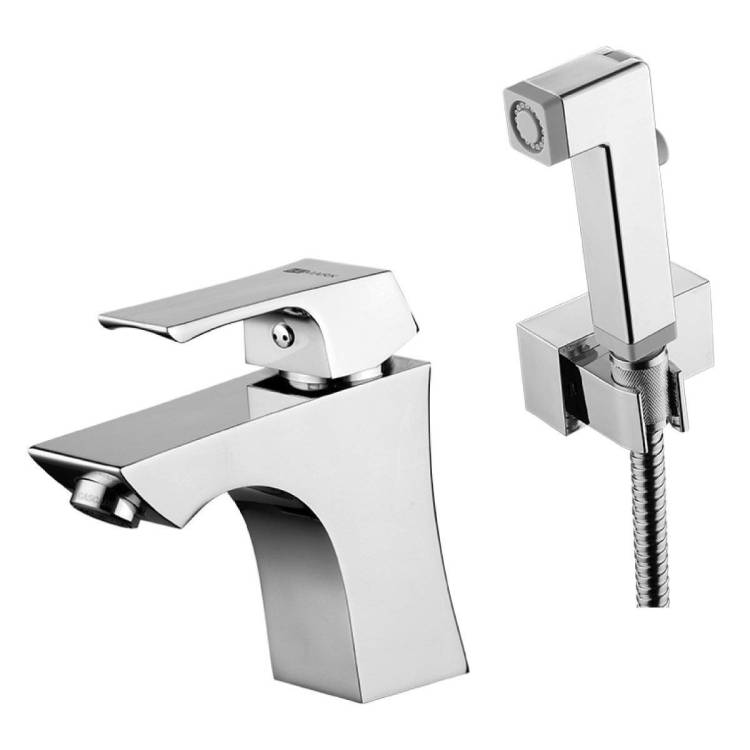 Смеситель для раковины Lemark Unit LM4516C с гигиеническим душем