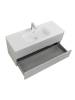 Тумба с раковиной Cezares Duet-N 120 серый жемчужный, раковина CZR-8095-120 фото 4