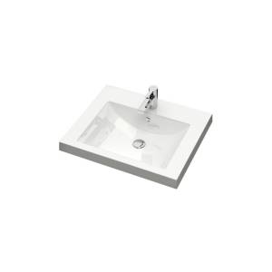 Раковина Uperwood Eva 4548340002 белая, 57.5x47.5