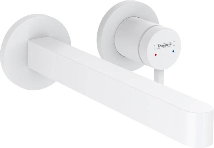 Смеситель для раковины Hansgrohe Finoris 76050700 матовый белый
