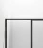 Душевой уголок Vincea Slim VSR-4SLP9012CLB профиль черный, стекло прозрачное, 90x120x195 фото 4