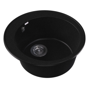 Мойка кухонная Dr.gans Пион 25.130.B0480.407 черный, 48x48