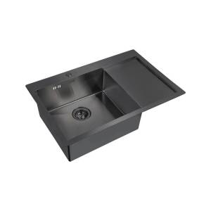 Кухонная мойка Zorg Inox PVD 7851 L grafit