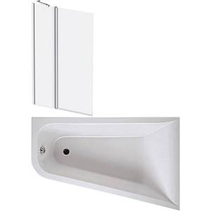 Акриловая ванна Am.Pm Spirit V2.0 160x100 правая, с каркасом, со шторкой