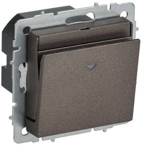 Выключатель карточный IEK Brite BR-V11-0-10-K45 темная бронза